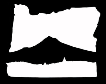 340x270 Portland Art Print Wall Art Oregon Art Skyline