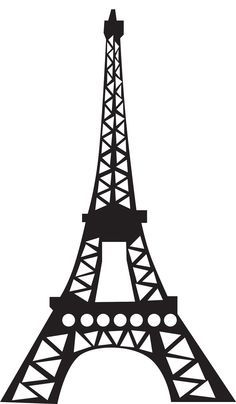 236x404 Eiffel Tower Silhouette Clipart Free Stock Photo