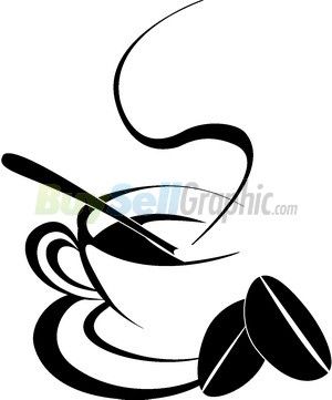 300x361 Coffee Pot Silhouette Clip Art Coffee Cup Silhouette Vector