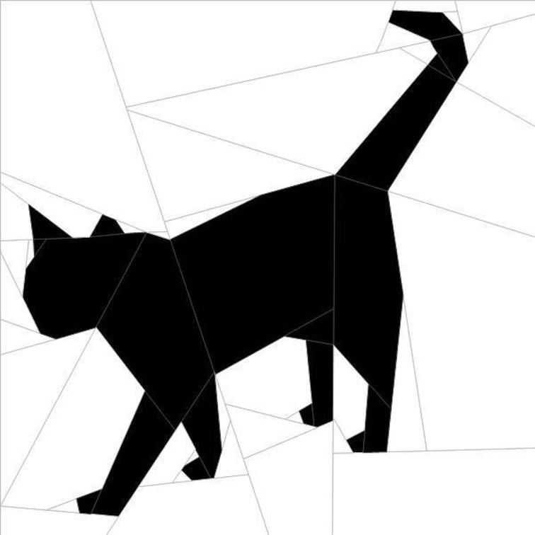 756x756 Silhouette Cat