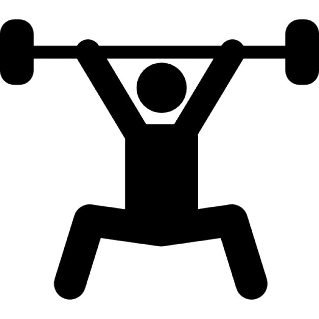 Powerlifting Silhouette at GetDrawings | Free download