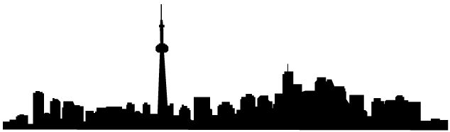 634x187 European City Silhouettes, Landscape With Old And Modern Buildings