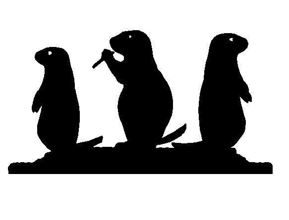 583x445 Prairie Dog Silhouette Clipart Panda