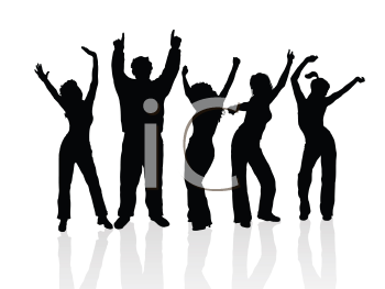 350x263 Free Praise Dance Silhouette Clipart