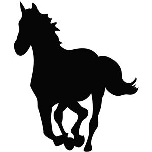 300x300 Horse Silhouette Design, Silhouettes And Horse