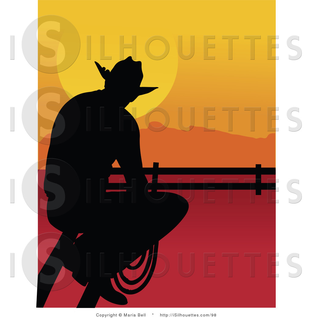 1024x1044 Free Cowboy Silhouette Clip Art