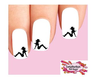 340x270 Cowgirl Decal Etsy