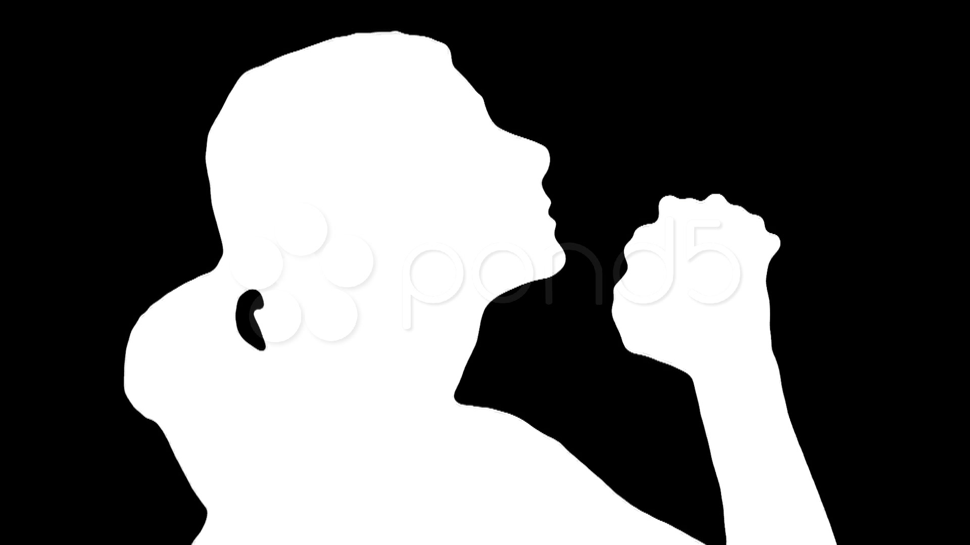 1920x1080 Woman Praying Black V2