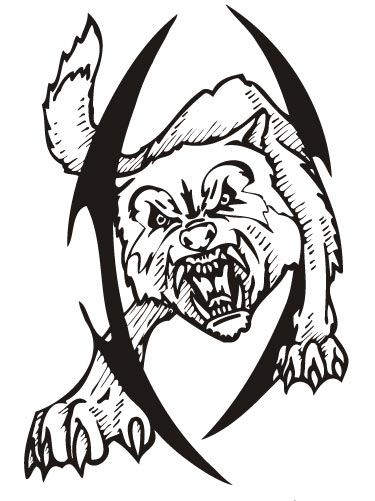 375x501 Predators Clipart Vectors