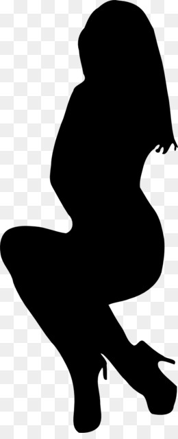 260x640 Silhouette Woman Art Clip Art