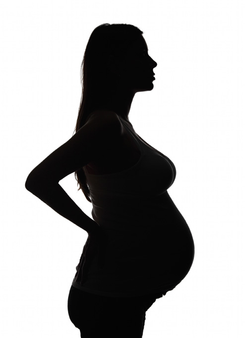494x680 Pregnant Woman Silhouette Png