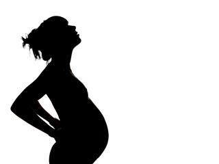 320x240 Belly Silhouette