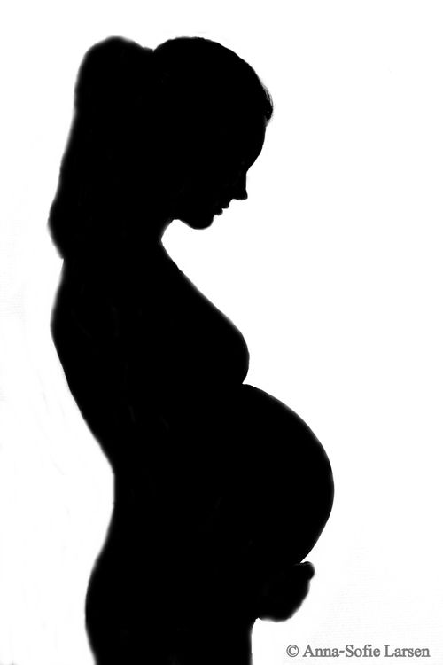 500x750 Shadows Clipart Pregnant