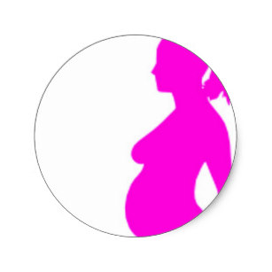 307x307 Silhouette Of Pregnant Woman Gifts Amp Gift Ideas Zazzle Uk