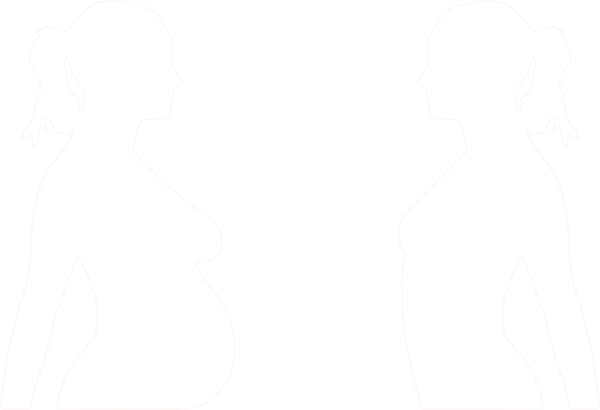 600x410 Pregnant Silhouette White Clip Art