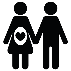 283x283 Pregnant Silhouette Silhouette Of Pregnant