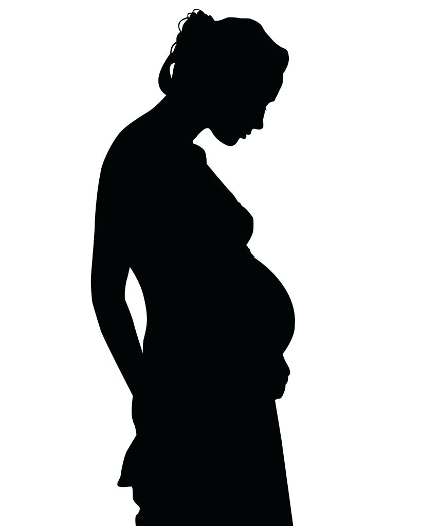 819x1024 Template Pregnant Lady Silhouette Template Pregnancy Clip Art