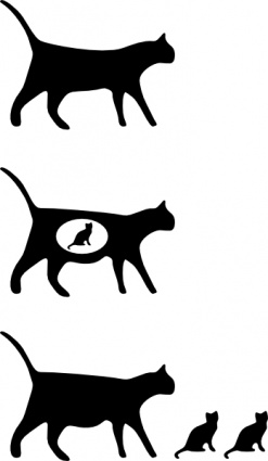 247x425 Cat Lumen Computer Black Small Silhouette Design Studio Icons