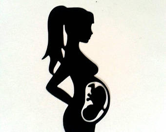 340x270 Pink Blue Pregnant Etsy