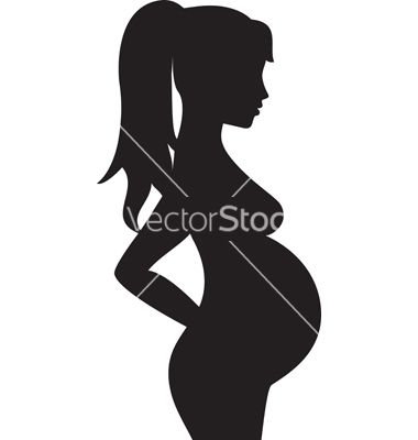 380x400 12 Best Pregnant Silhouette Images On Silhouettes
