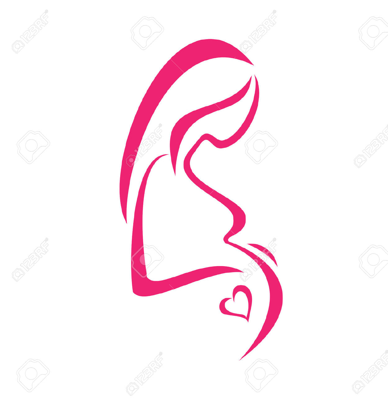 1250x1300 Pregnant Woman Clip Art Clipartlook