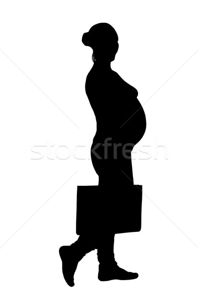 401x600 Pregnant Woman Silhouette Vector Illustration Ioana Martalogu