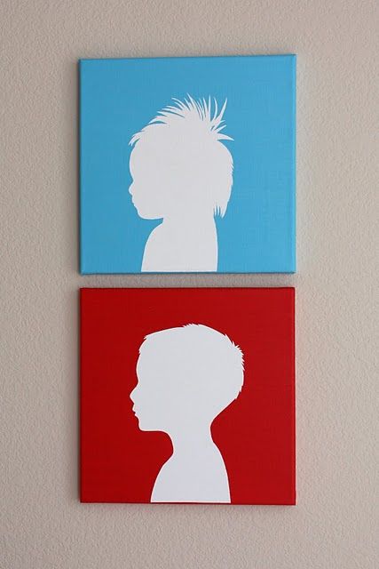 427x640 Cute Silhouette Painting