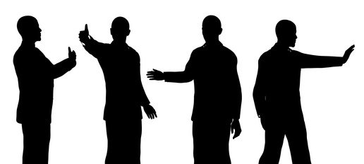 516x232 Barack Obama Silhouette Isolated On A White Background Parker Hudson