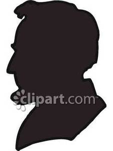 225x300 Silhouette Of President Lincoln