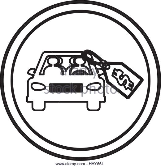520x540 Silhouette Circular Border Car Price Stock Photos Amp Silhouette