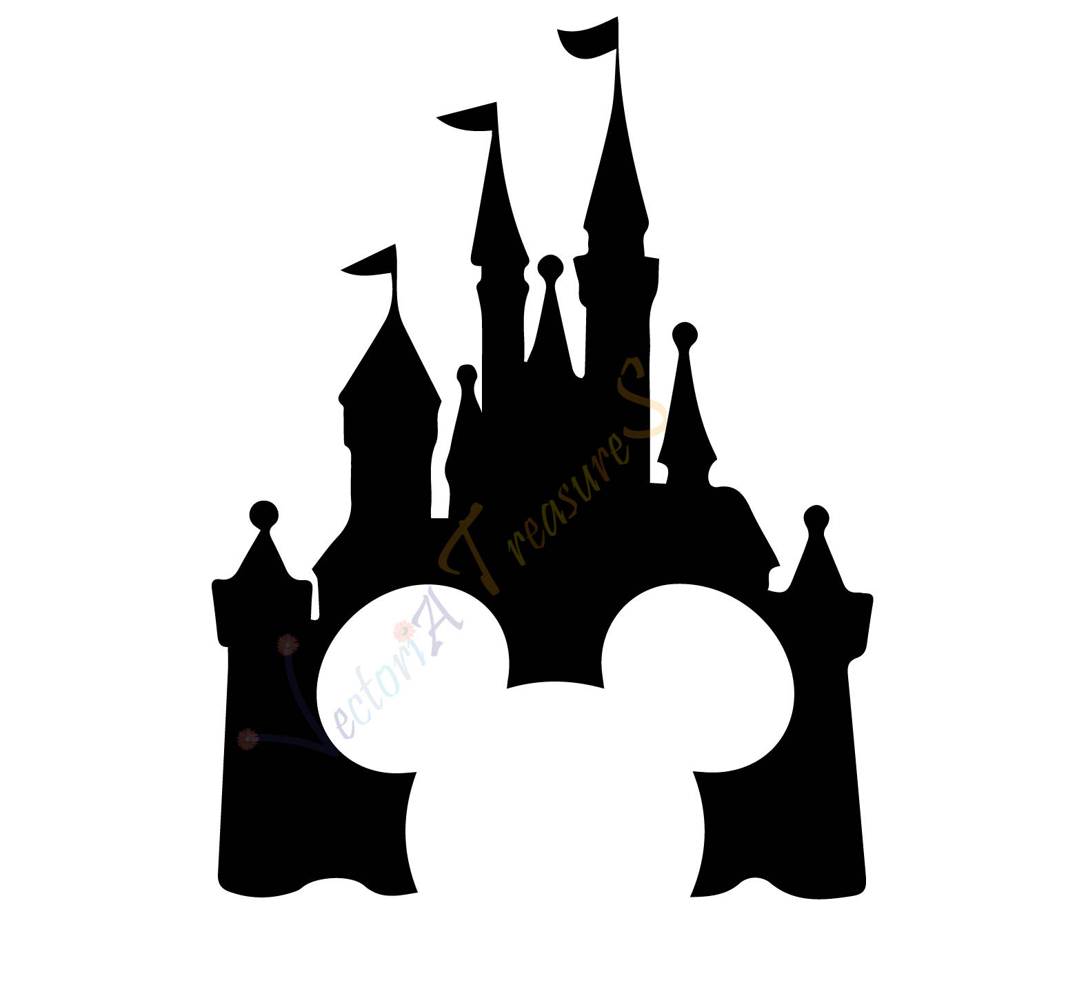Free Free 95 Disney Castle Rainbow Svg SVG PNG EPS DXF File