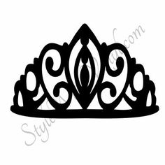 236x236 Crown Free Silhouette Studio Cut File