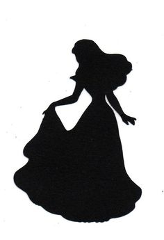 236x345 Disney Princess Silhouette Free Printables
