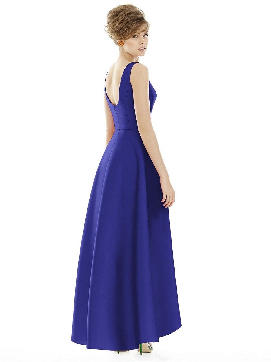 899x1200 Sateen Twill Defines The Modernized A Line Silhouette Of Dessy