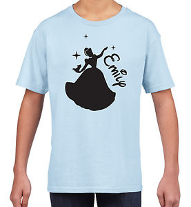 277x300 Kids Personalised Princess Silhouette Disney Cinderella Inspired