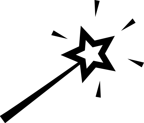 600x512 Princess Crown And Wand Clipart