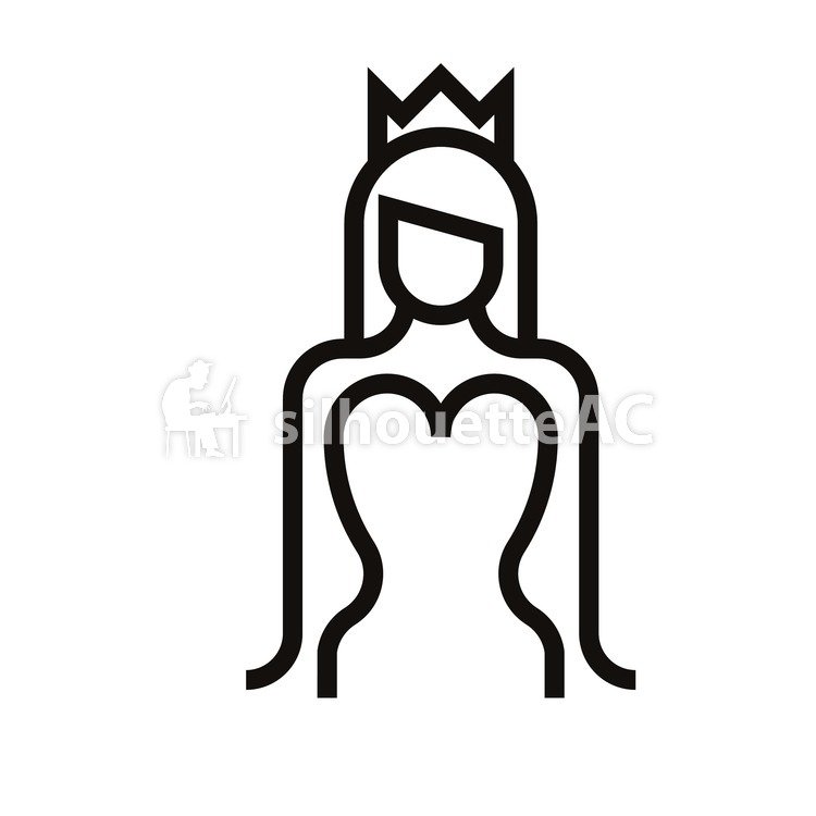 750x750 Free Silhouette Vector Fairy Tale, Princess