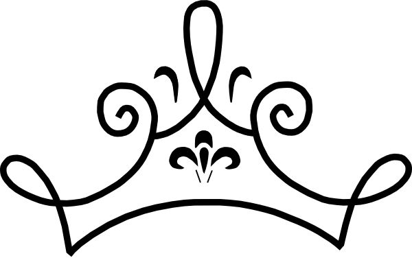 600x376 Black Royal Crown Silhouette Free Clip Art