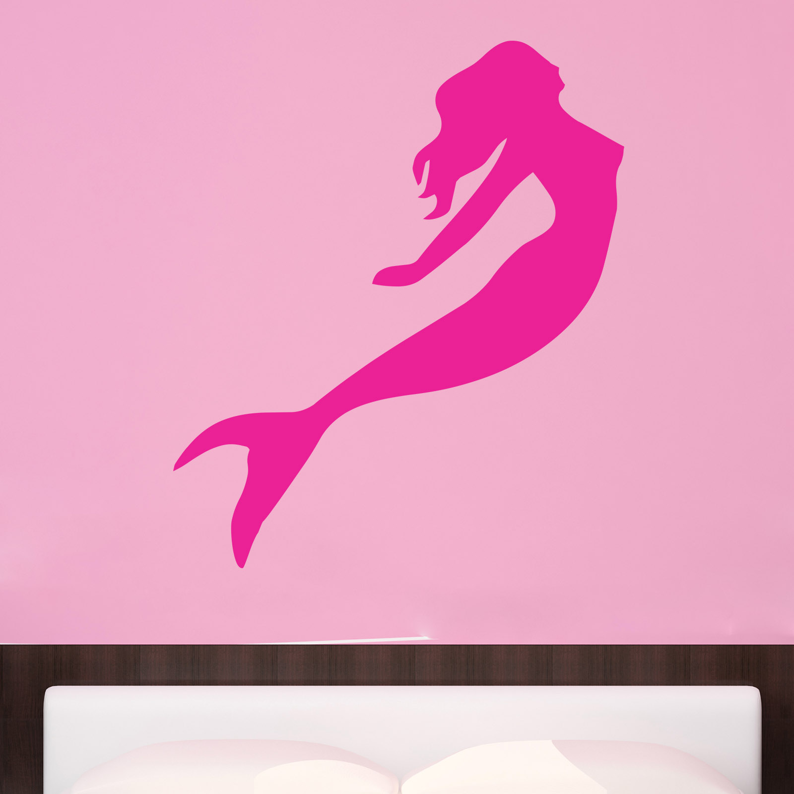 1600x1600 Mermaid Silhouette Wall Sticker