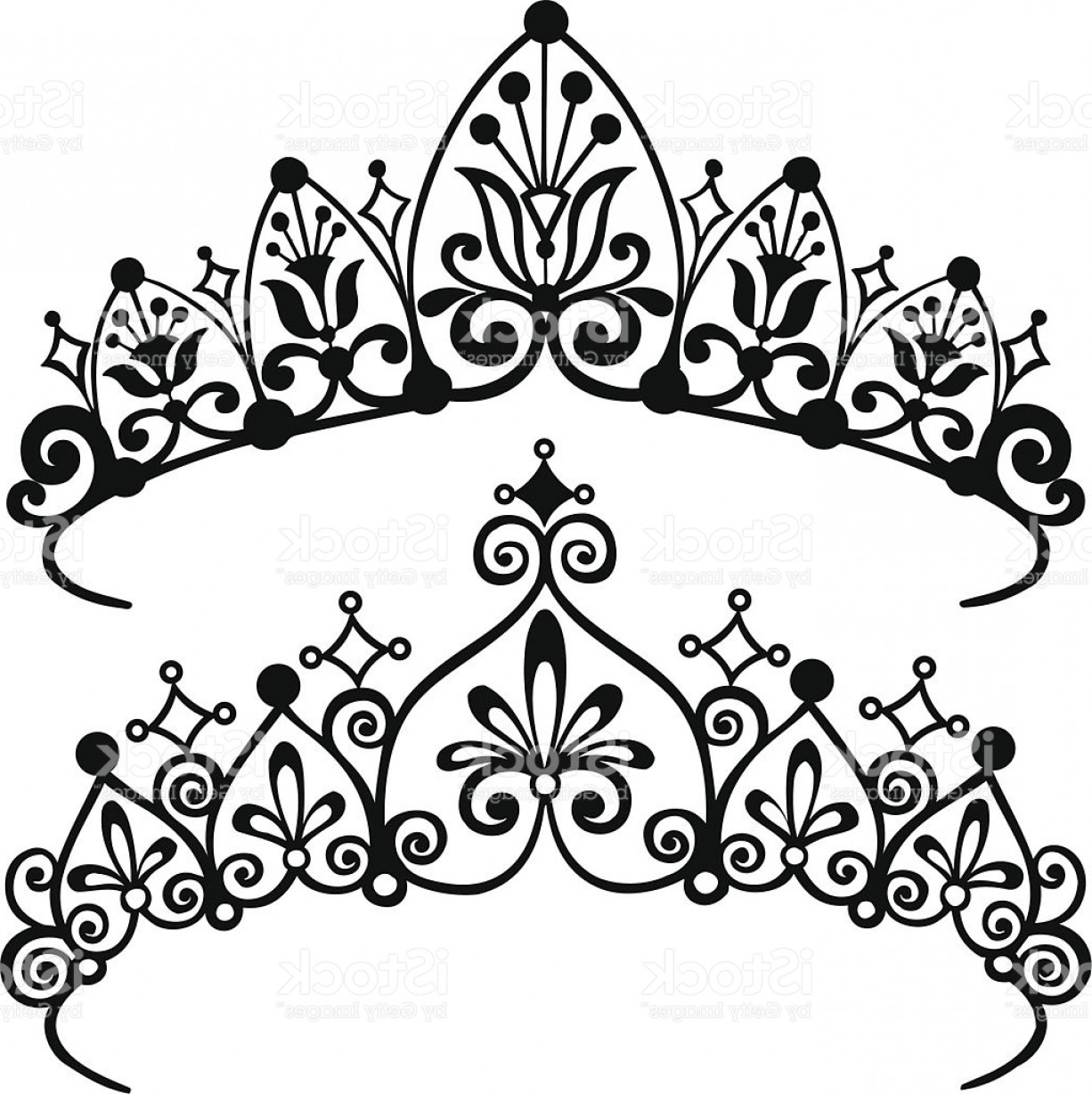 1226x1228 Princess Tiara Crowns Silhouette Vector Illustration Gm Lazttweet