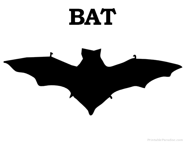 620x479 Printable Bat Silhouette