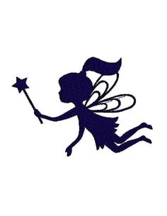236x305 Fairy Wand Silhouette Sticker Decal Tink Princess Usa Not Disney