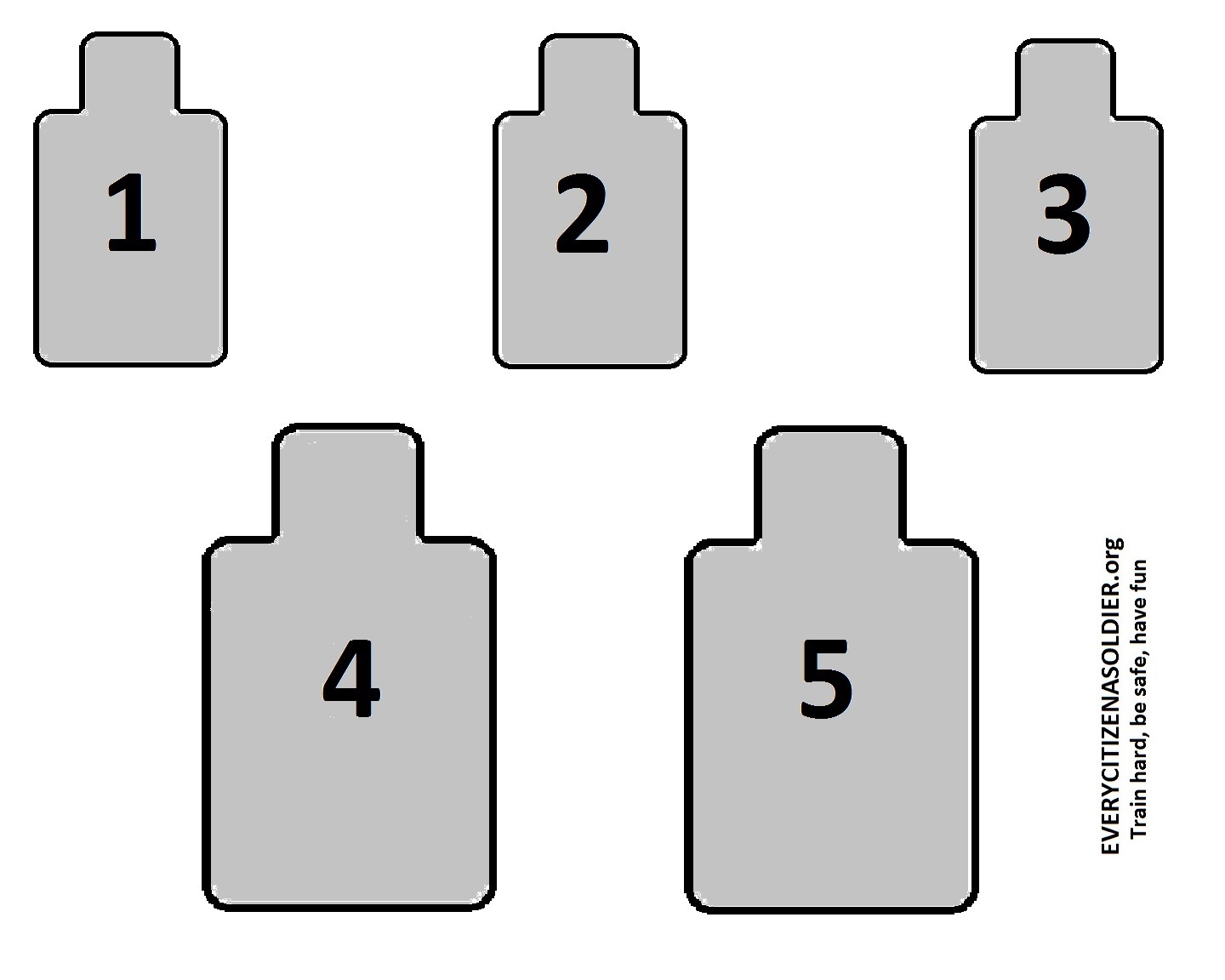 1440x1152 Printable Targets