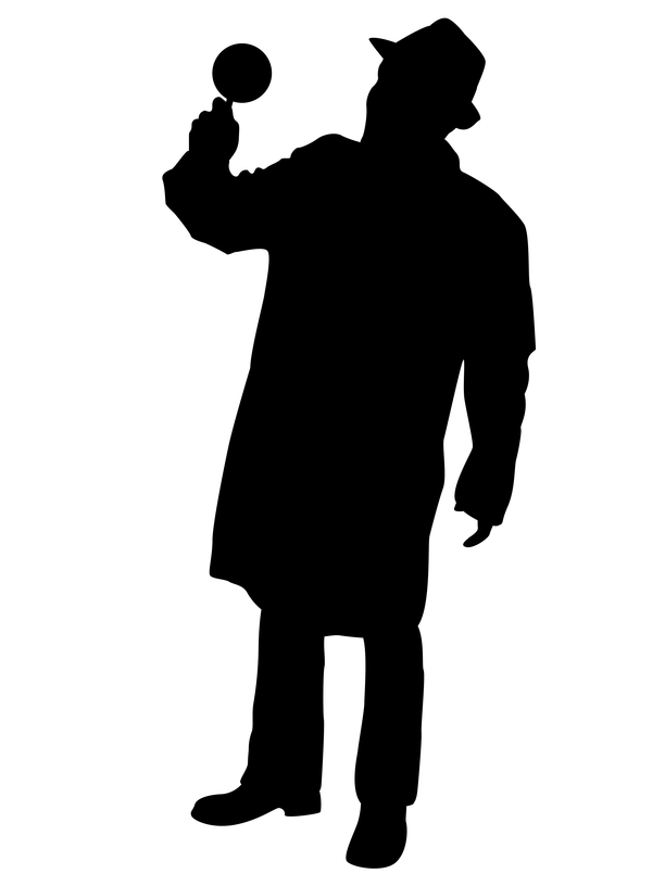 Private Investigator Silhouette at GetDrawings | Free download