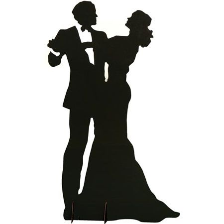450x450 Dancing Couple Silhouette Kit Prom Dancing Couple