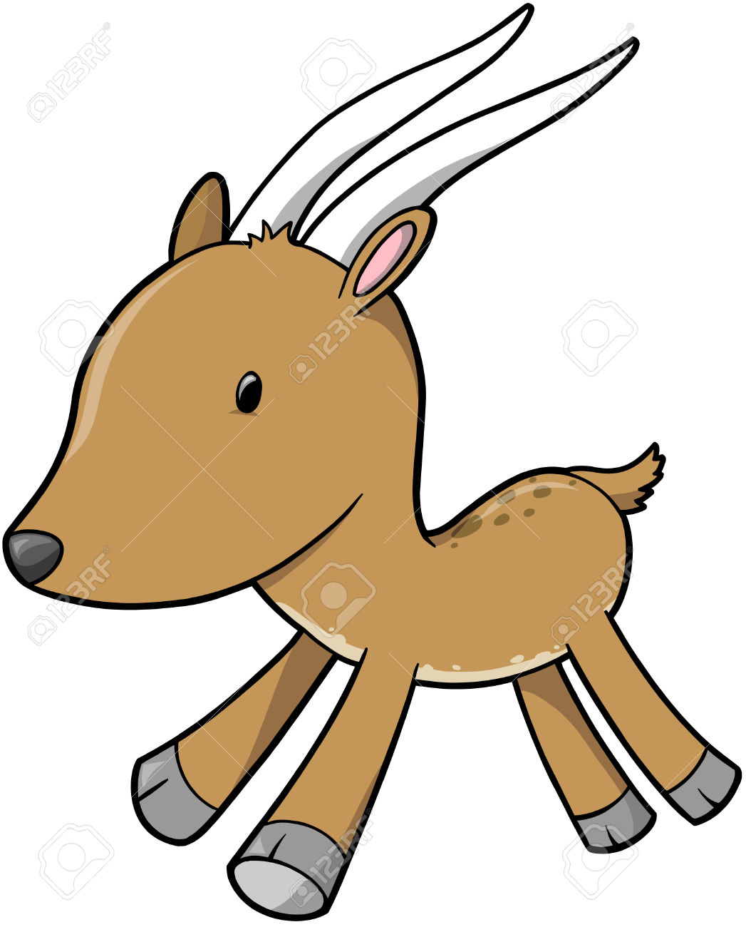 1047x1300 Pronghorn Antelope Clipart Animated