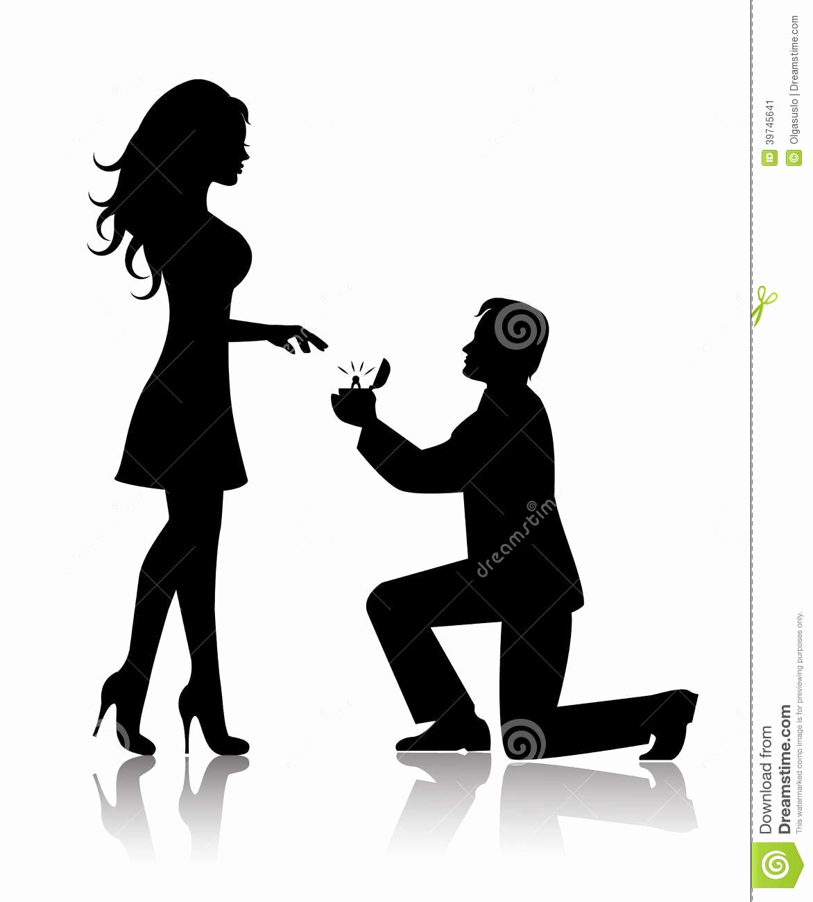 Collection 93+ Pictures Silhouette Of Man Proposing To Woman Superb