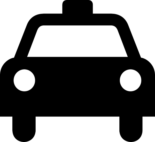 640x586 Silhouette, Car, Ride, Transportation, Taxi, Public