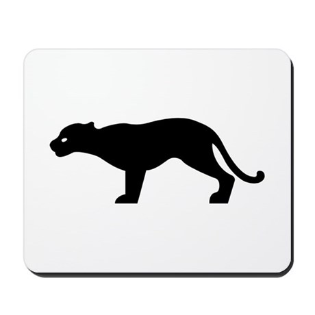 460x460 Mountain Lion Silhouette Mouse Pads