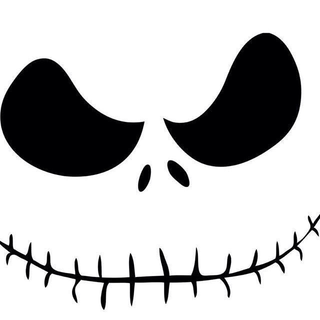 640x640 Jack Skellington . This Could Be Pumpkin Pattern Crafts